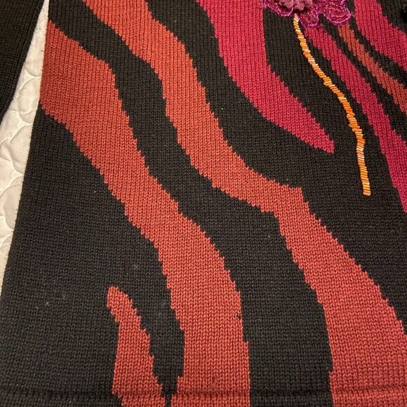 Storybook Knits Cardigan Sweater with Flowers, 2X,‎ Home Shopping Network - Picture 6 of 13